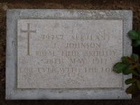 Struma Military Cemetery - Johnson, James